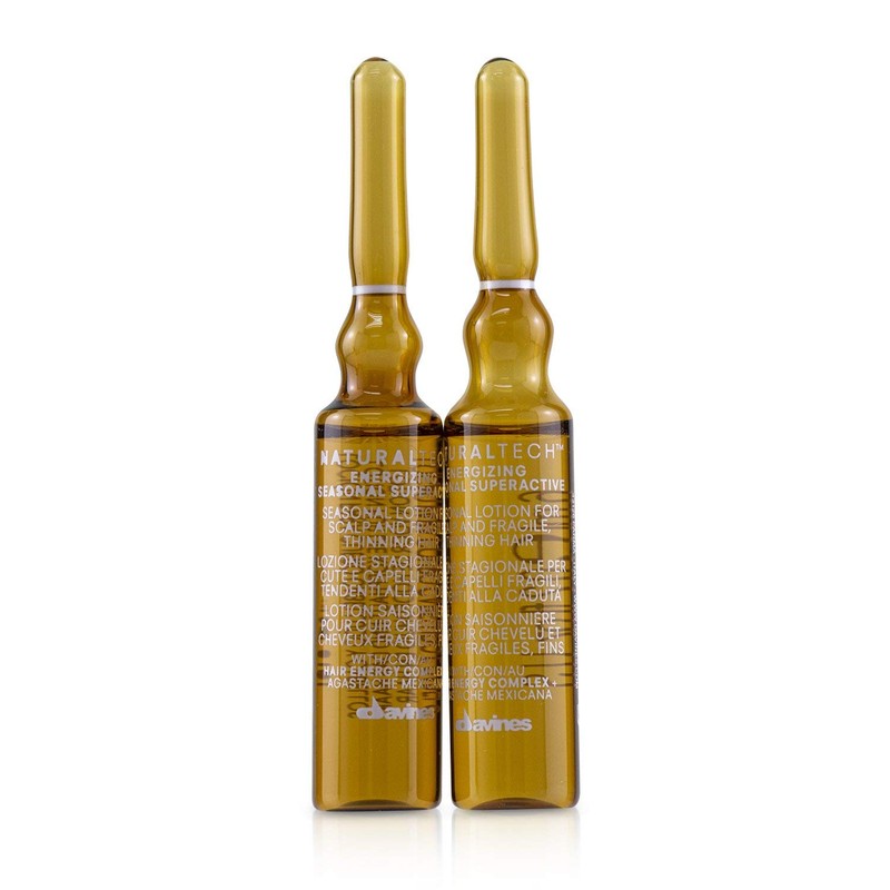 Davines Energizing Seasonal Superactive Ampoules 12 x 6 ml