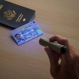 Nite Ize INOVA X5 UV LED Flashlight - UV Light Flashlight for ID Inspection & Scorpion Hunting - Durable Aluminum UV Torch with Versatile Use - Shockproof, Crushproof & Water-Resistant UV Flashlight