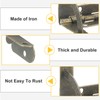 sourcing map 10Pcs Box Quadrant Hinge, 31x36mm Box Hinge Cases
