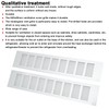 2 Pcs Air Vent Ventilation Grille Aluminium Alloy Rectangular Vent