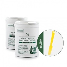 (1+1) VS Chlorella Cooling Modeling Mask Pack 250g (long clean spatula provided) moisture moisturizing pack / (1+1) VS 클로렐라 쿨링 모델링 마스크팩 250g(롱크린주걱 증정) 수분 보습팩