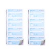 2 Packs Receipt Book with Carbon Copies,Money and Rent Receipt