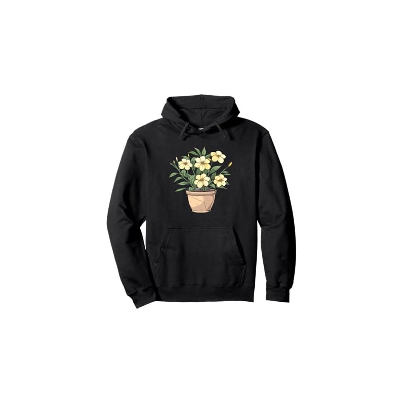 Evening-Primrose In A Pot Pullover Hoodie