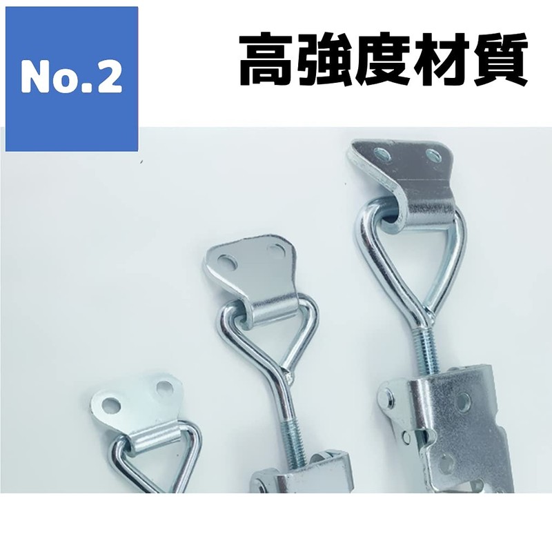 FregocS TCP-PL-23 Toggle Clamp Pull Type, Convenient Set of 3,