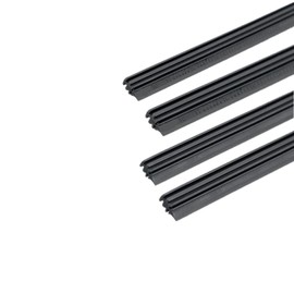 Tuokay, 28'' Windscreen Wipers, Special Rubber Strips for Beam Wiper Blades, 2PCS * 2 Size (700mm/ 650mm) for 2 Front Wipers