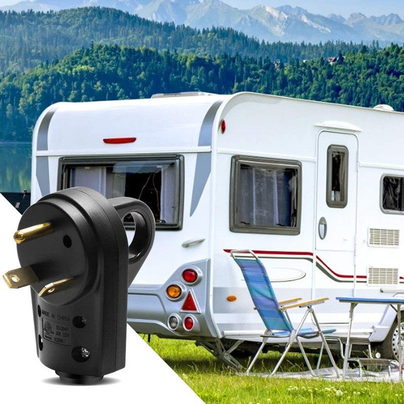 OPL5 30AMP RV Replacement Male Plug RV Electrical Plug Adapter