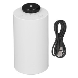 Stille Kalte Luftdiffusorin, Wasserloser Duftdiffusor Automatisch Stille mit Timer Diffusor für Schlafzimmer Wohnzimmer Büro, Ideal für Jeden Raum (White)