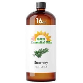 Sun Essential Oils Sun Essential Oils Rosemary Essential Oil 16oz for Aromatherapy, Diffuser, Help Sleep C Therapeutic 16 Fl Oz