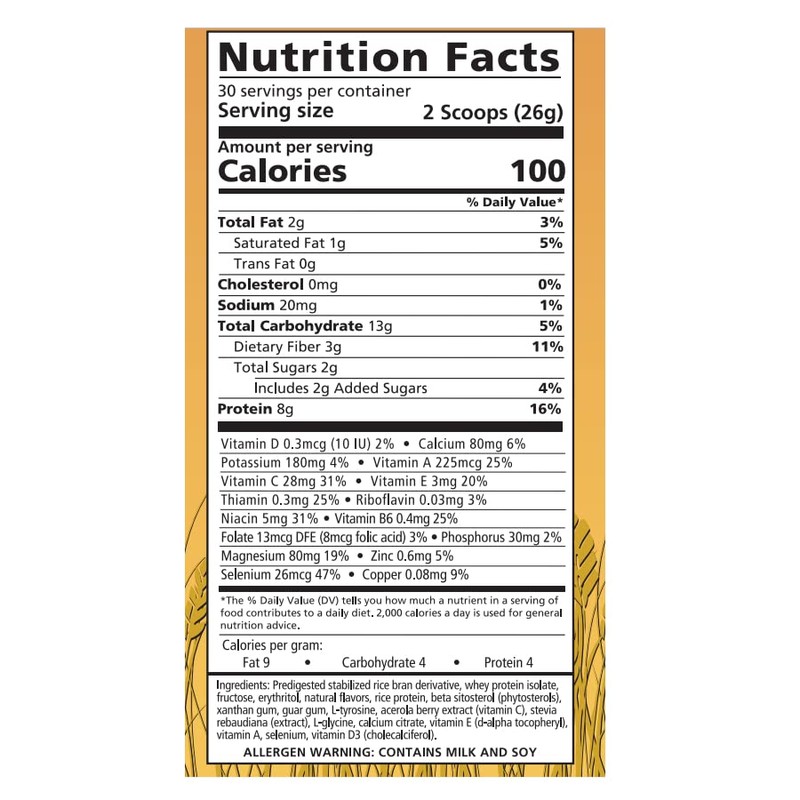 Rice N Shine Vanilla