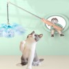 Cat Laser Pointer Pen Toy Double Head Retractable Rod Multiple