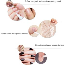Pluma de nutrición para uñas Aceite revitalizador cutículas protección ablandar las hidratante la piel giratoria Herramientas arte y cuidado