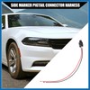 A ABSOPRO Car Side Marker Pigtail Connector Harness for Dodge