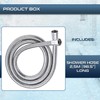 Shower Hose 2.5 m Stainless Steel Flexible Universal Anti-twist Shower