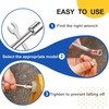 YOUYIDUN - 90Pcs Metric Grease Fittings Kit,Straight and Angled Grease
