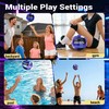 KUYOTQ Blue Starry Sky Waterproof Beach Volleyball, for Practice PU