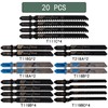 T-Shank Jigsaw Blades for Wood, Metal & Plastic Cutting –