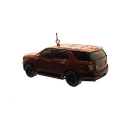 Handmade Christmas Ornament for 2022 Chevy Tahoe RST Burgandy