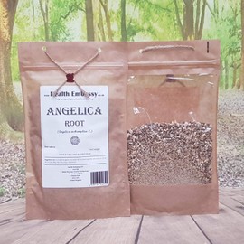 Health Embassy Angelica Root (Angelica archangelica L. - Radix Archangelicae) 100% Natural (100g)