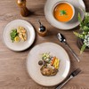 GBHOME Ceramic Dinnerware Sets for 4, 12 Pieces Stoneware Plates