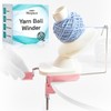 Yarn Winder,Yarn Ball Winder,Easy-to-Install,Low-Noise Yarn Spinner for Crocheting,The Helper for