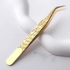 Professional Eyelash Extension Tweezers Stainless Steel High Precision Eyelash Extension Eyebrow Tweezers, 12 15 / 전문 속눈썹 연장용 핀셋 스테인리스 고정밀 속눈썹 연장 눈썹 핀셋, 12 15