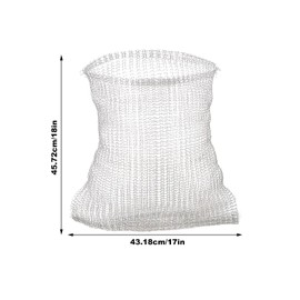 Longlasting Plant Root Protection, Gopher and Vole Wire Basket Vole Metal Plant Net Bag Stainless Steel Plant Net Bag for Plants and Vegetables Root Protection