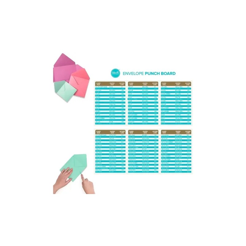 We R Envelope Punch Board Tabla Para Crear Sobres Tarjetas