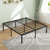 HOBINCHE 20 Inch Queen Size Bed Frame, No Box Spring