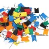 Drawing Pins 100pcs,Yellow Flag Map Push Pins,Travel Map Pins,Push Pins