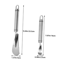 Ciieeo Essential Citrus Peelers Set of 2 Sturdy Stainless Steel Ergonomic Handle for Peeling