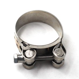240-252mm T-Bolt Clamp 304 Stainless Steel Pipe Clamp Heavy Duty Hose Clamp (Pack of 1)