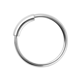 PIERCINGLINE 925 Sterling Silver Nose Piercing | Bar | Piercing Nose Ring Bendable | Choice of Colours, Silver, 0