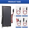 30W Solar Panel Kit with 30 Watts 12 Volt Monocrystalline
