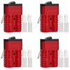 Uddick 4PCS 175A 1/0-4 Gauge Battery Cable Quick Connect/Disconnect Connector