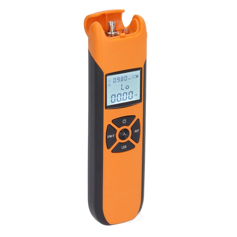 Optical Fiber Power Meter 800 to 1700 Nm Portable Auto