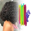 26Pcs Convenient Spiral Hair Perm Rod Set Heatless Wave Spiral