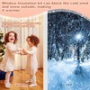 Beeveer Beeveer 63 Inch x 10 ft Window Insulation Kit