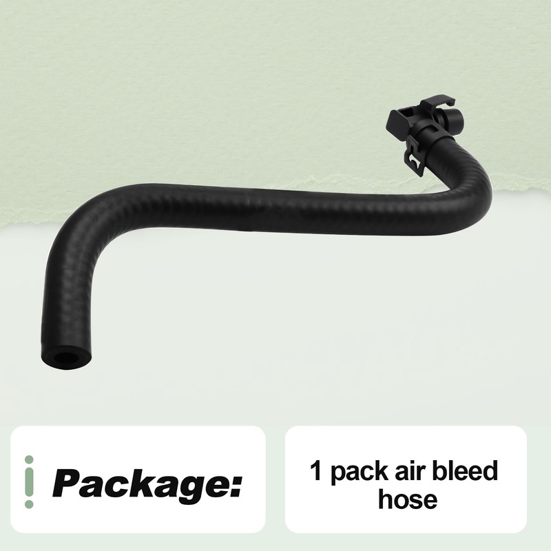 Engine Coolant Reservoir Air Bleed Hose Radiator Pipe Compatible with