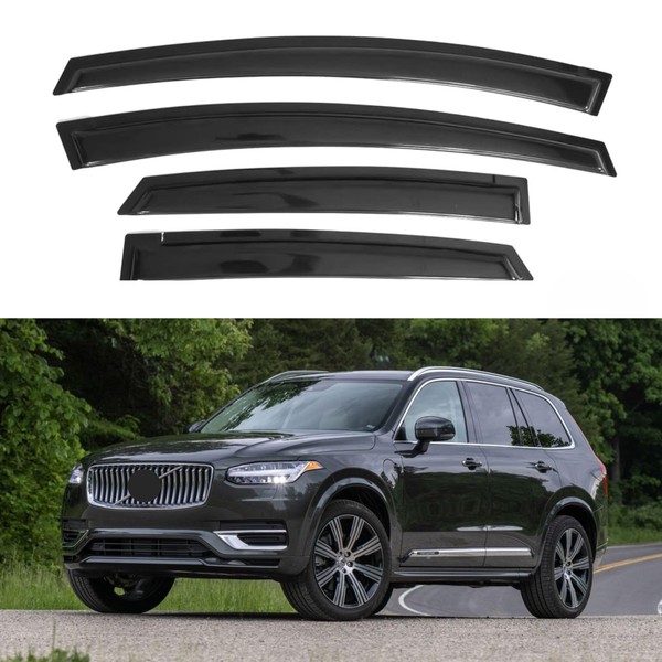 Immortal Group IG Window Visor for Volvo XC90 2016-2024, Rain