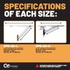 Quick Parts Delivery AC160 Window AC Support Bracket , Strong