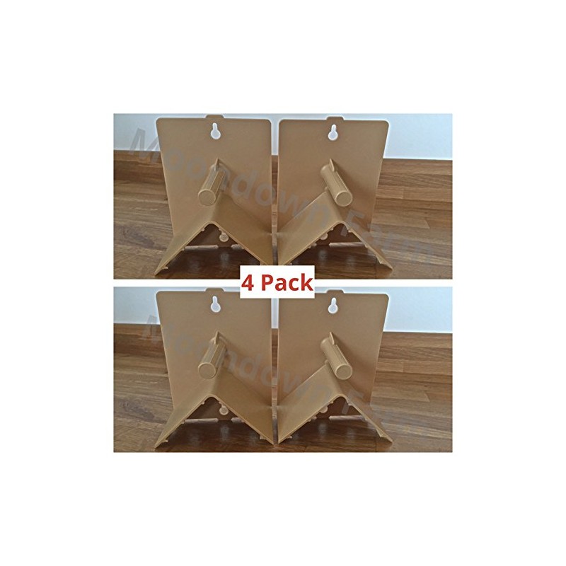 Moondown Farm Bird Cage Aviary Perch Plastic 4 Pack for