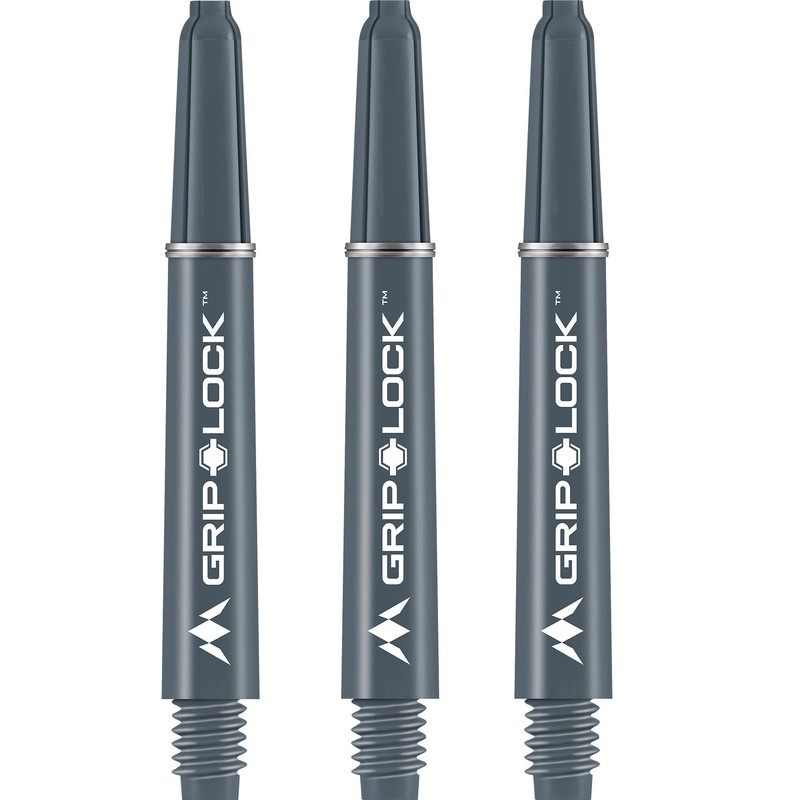 Mission Darts S1090 GripLock Durable Nylon Shafts, Short Dart Stems,