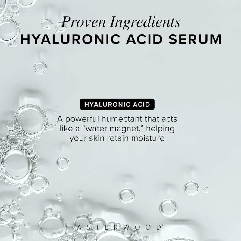 Asterwood Serum Ácido Hialurónico Reafirmanteantiedad 236ml.