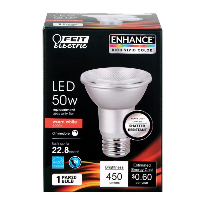 LED FEIT PAR20 50W EQ WW