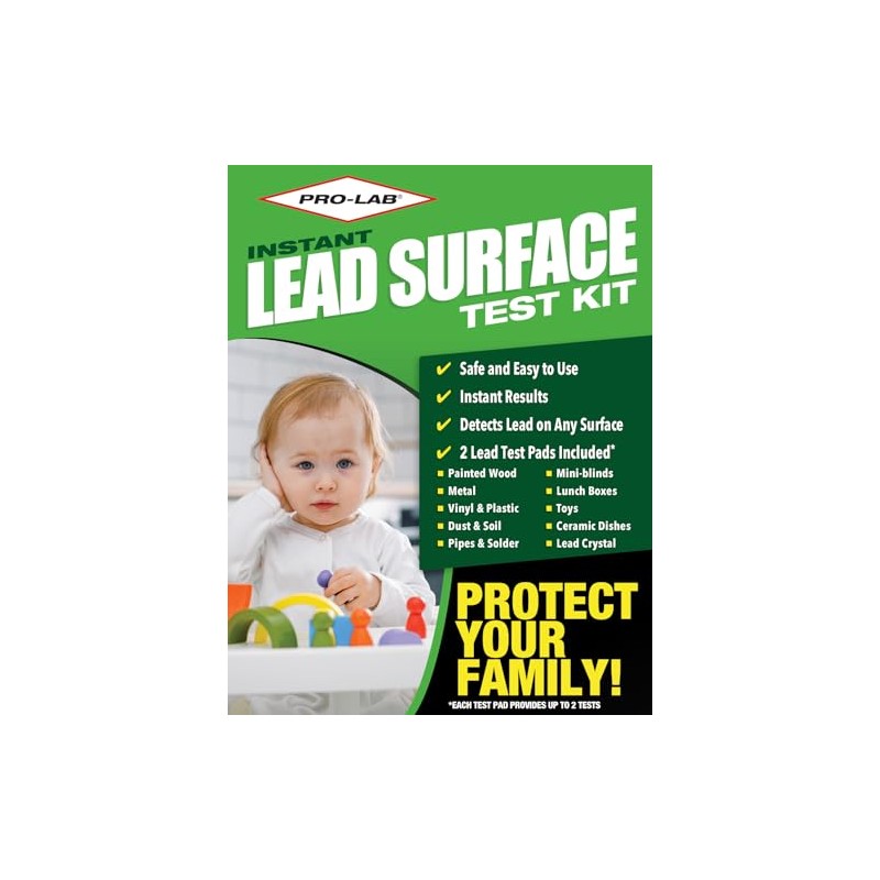 PRO-LAB Lead Surface Do It Yourself DIY Test Kit LS104