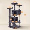 Yaheetech 54in Cat Tree, Multi-Level Cat Tower with Spacious Kitten-ear