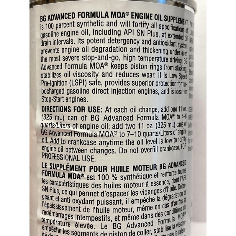 BG MOA EXTENDED LIFE