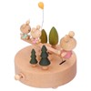 Wooden Seesaw Music Box Handicraft Home Decoration Desktop Ornament Valentine's