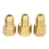 6PCS Refrigerant Angled Compact Ball Valve Fit for R410A R134A