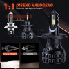 Auto Kit De Faros Led H4 9005 H11 H7 Focos